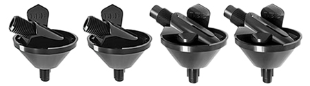 [734307904531] Lee Precision 90453 Quick Change Drum Set Black Nylon Works With Classic/Auto Drum Powder Measure