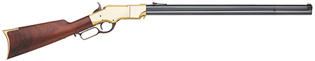 [839665002513] Taylors  &  Company 550285 1860 Henry 45 Colt (LC) Caliber with 13+1 Capacity, 24.25" Blued Barrel, Brass Metal Finish  &  Walnut Stock Right Hand (Full Size)