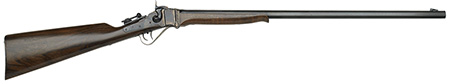 [839665005859] Taylors  &  Company 220070 Half-Pint Sharps 38-55 Win Caliber with 1rd Capacity, 26" Blued Barrel, Color Case Hardened Metal Finish  &  Walnut Synthetic Stock Right Hand (Full Size)